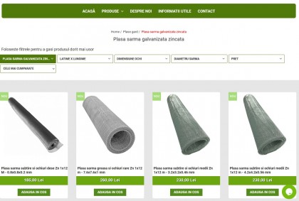 Vindem plasa de sarma galvanizata zincata pentru gospodari si fermieri