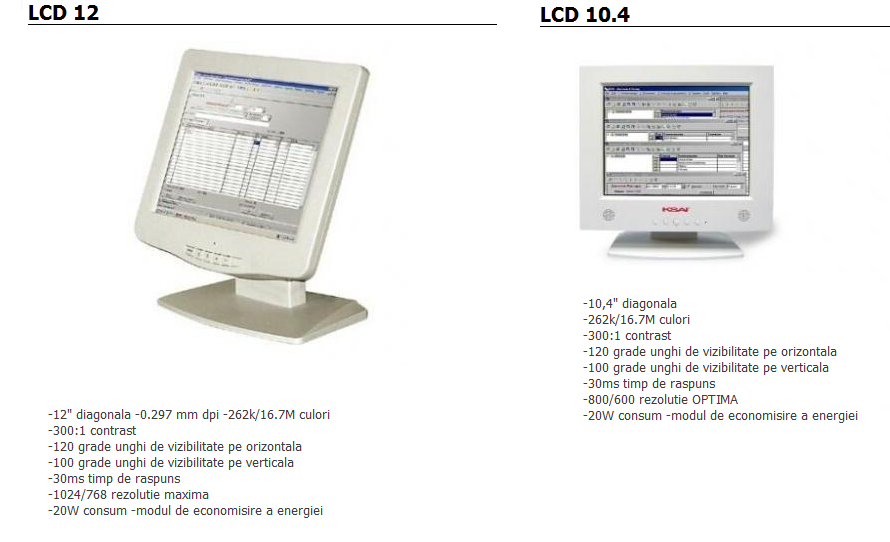 Monitoare touch