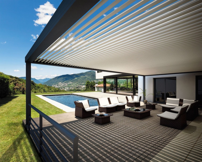 Pergola bioclimatica AVANGARDE PLUS