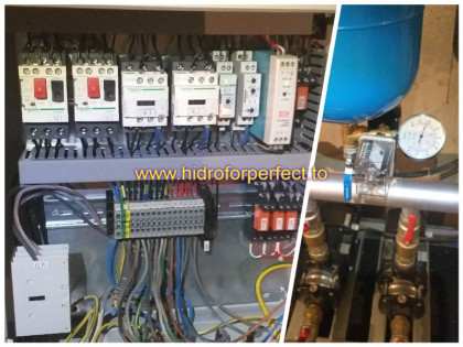 Reparatie tablou grup pompe
