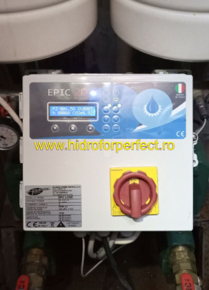 Setare parametrii tablou pompe Epic 2D