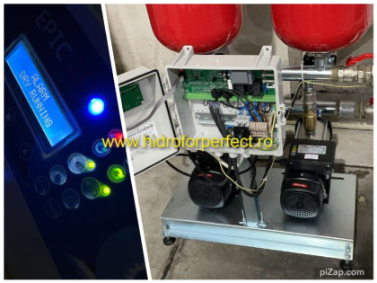 Reparatie tablou pompe Epic 2D, Eroare Dry Running