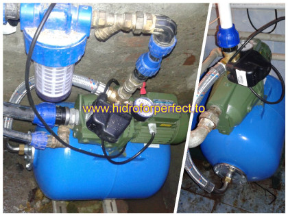 Reparatie hidrofor, inlocuire vas expansiune