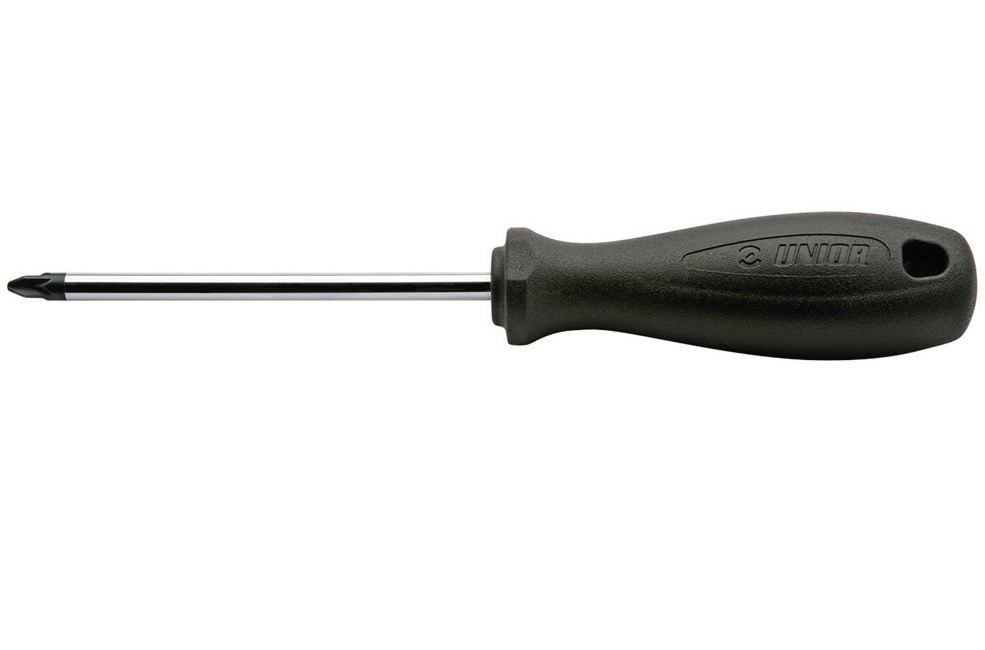 Surubelnita profil Pozidrive (PZ) maner polipropilena, cromata, PZ 2X100 – Unior ( 616395 )