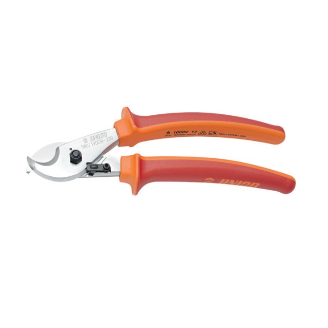Foarfeca penrtru cabluri izolata la 1000 V, L 230 mm - Unior ( 610441 )