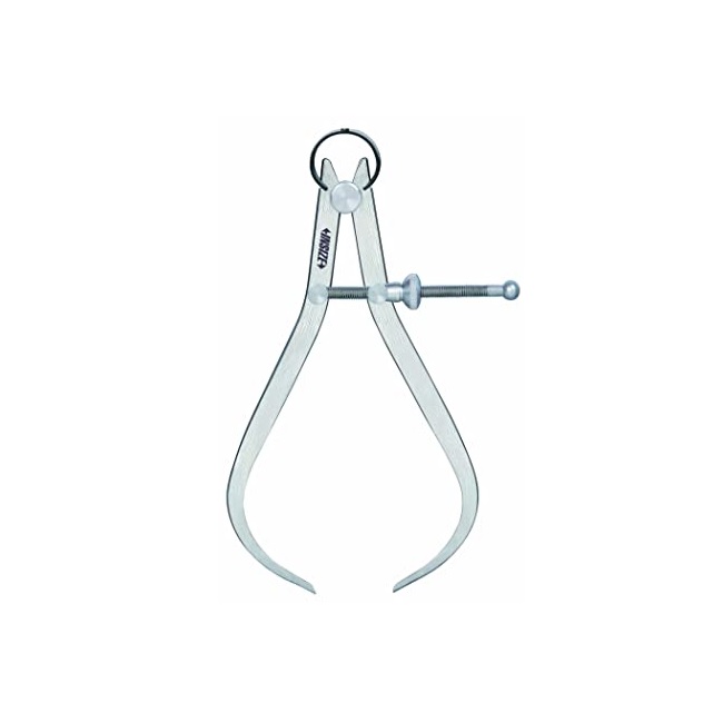 7262 Compas de exterior cu inel si surub de reglare, DIM 155 mm – Insize ( 7262-150 )