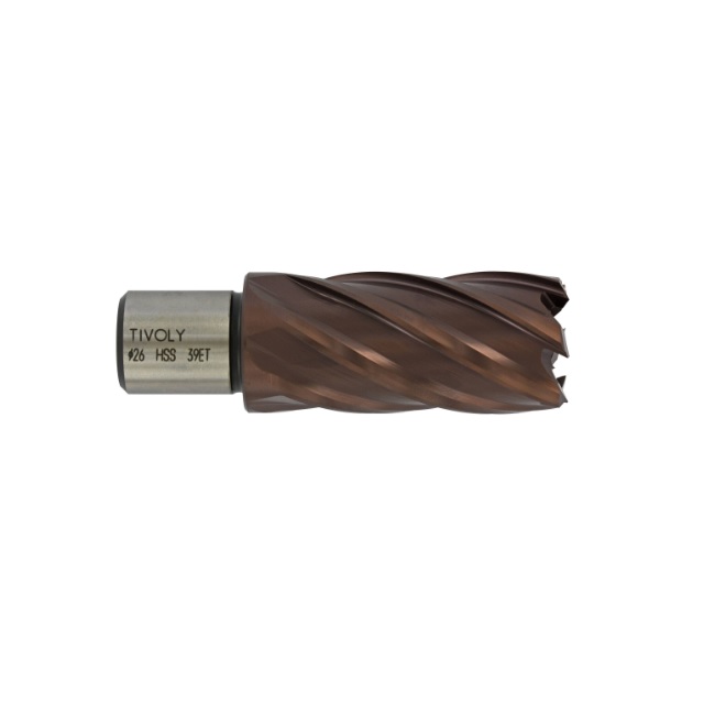 Carota HSS-TiAlN cu prindere Weldon (3/4”), DIM 12 - Tivoly ( 10370111200 )