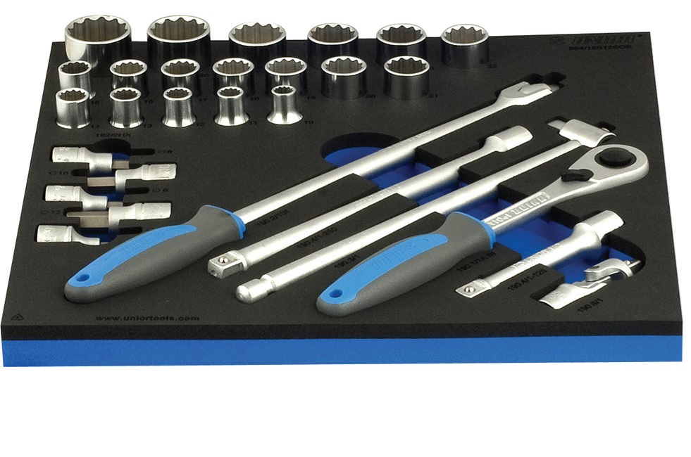 964/19S12SOS Set de capete chei tubulare 1/2” in modul SOS / 29 piese – Unior ( 621186 )