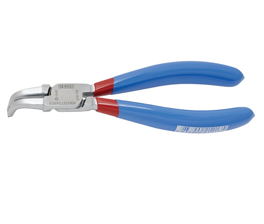 538PLUS/1DP Cleste inel de siguranta, intern, varfuri indoite, DIM 8-13 - Unior ( 621211 )