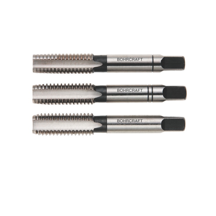 4109 Set 3 Tarozi pentru filetare manuala, pe stanga, DIM M 3 - Bohrcraft ( 41091100300 )