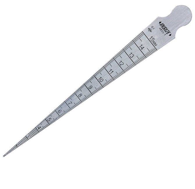 4833-1 Rigla conica cu gradatii, DIM 0.8-15 mm – Insize ( 4833-1 )