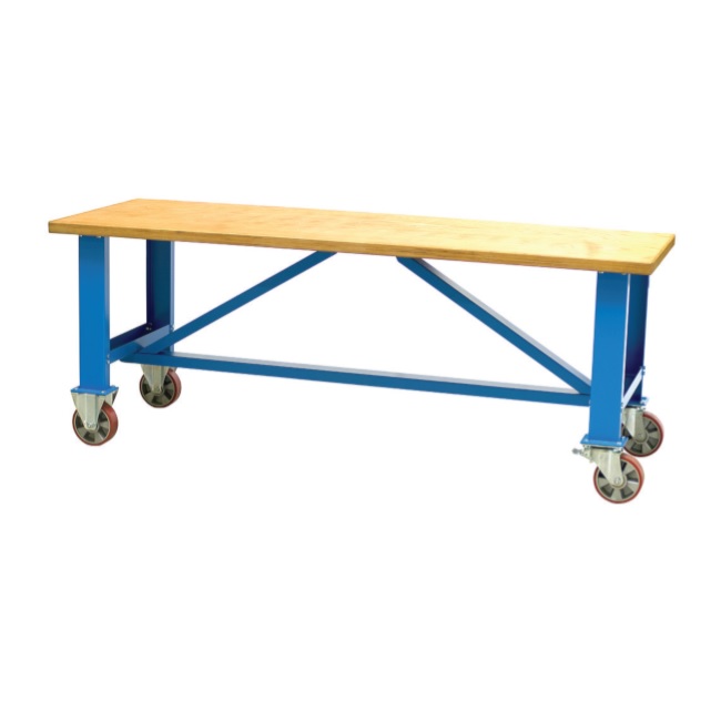 946T Banc de lucru mobil, DIM 2050 x 750 x 800 mm - Unior ( 621448 )