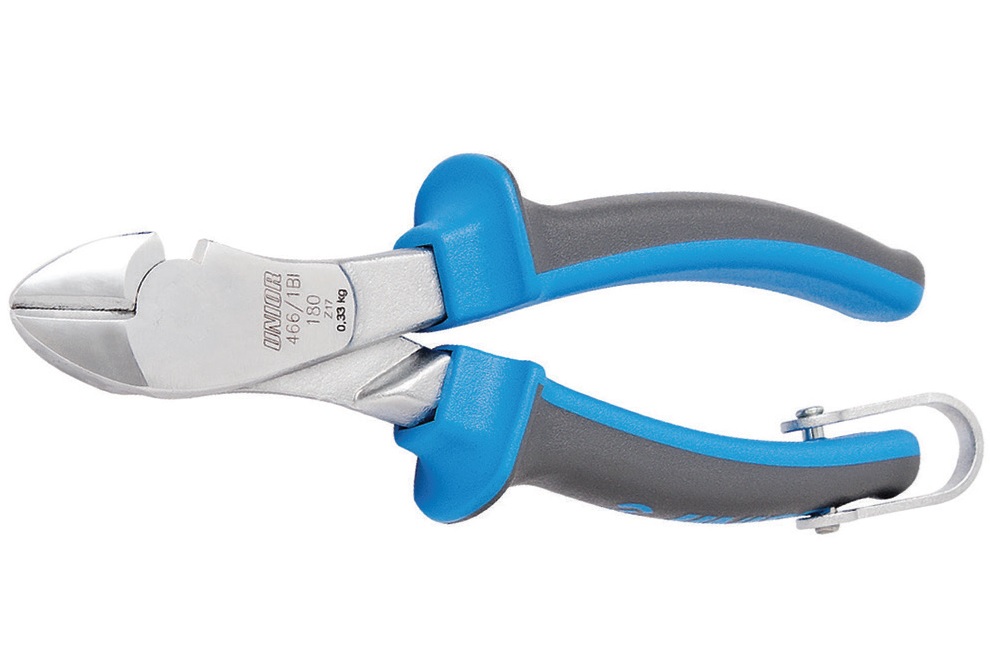 Cleste tais lateral pentru conditii grele cu inel pentru carabiniera, L 180 – Unior ( 626961 )