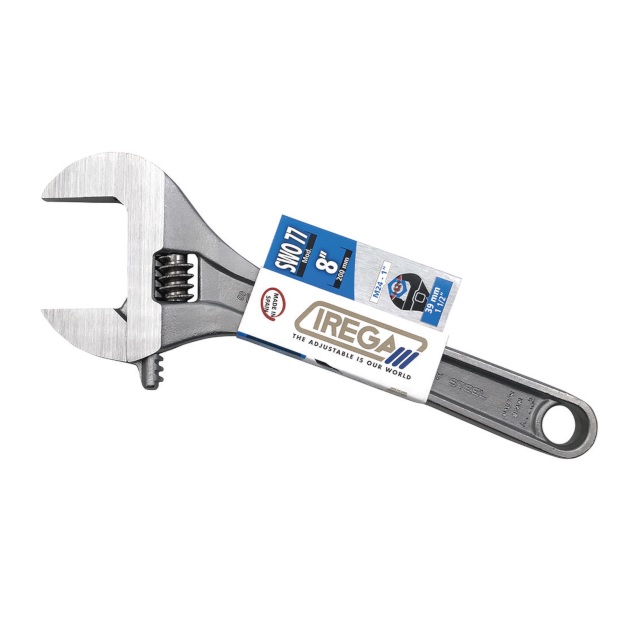 Cheie reglabila cromata cu deschidere marita, DIM 211 mm - Irega ( 570703008005003 )
