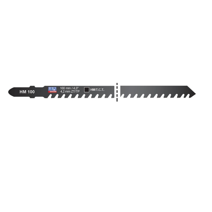 HM 100 Panza HM pentru fierastrau, multimaterial, DIM 100 x 7.8 x 1.9 mm - Wilpu ( 02890 00001 )
