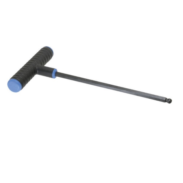 Cheie cu maner in T si profil hexagonal cu cap sferic, varianta lunga, DIM 1/4×9 - Eklind ( 61816 )