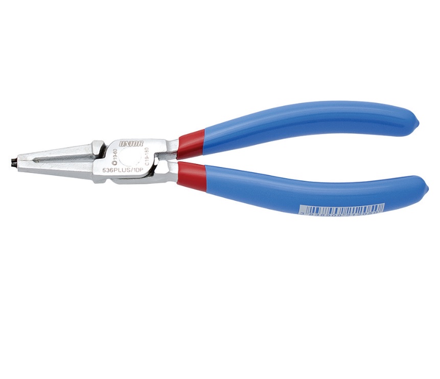 536PLUS/1DP Cleste inel de siguranta intern, varfuri drepte, DIM 8-13 - Unior ( 621203 )