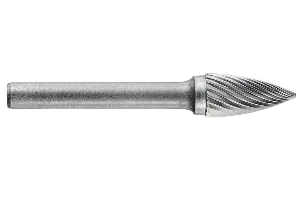 Freza din carbura de tungsten forma G - arcuita cu cap ascutit, DIM 16 - Tivoly ( 103178116006 )