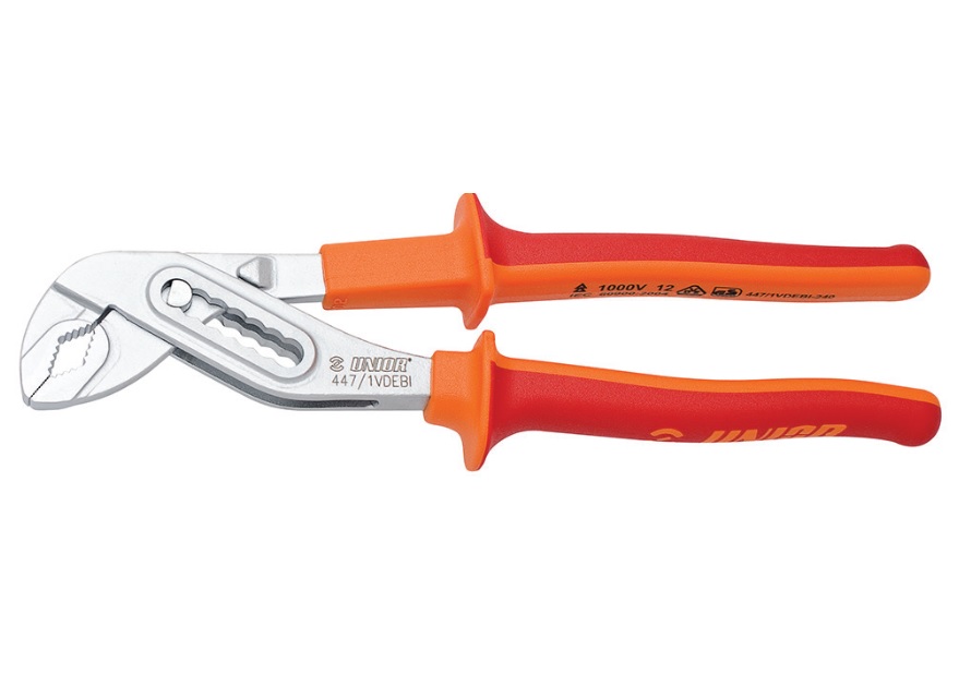 Cleste reglabil izolat la 1000 V, L 240 mm - Unior ( 611993 )
