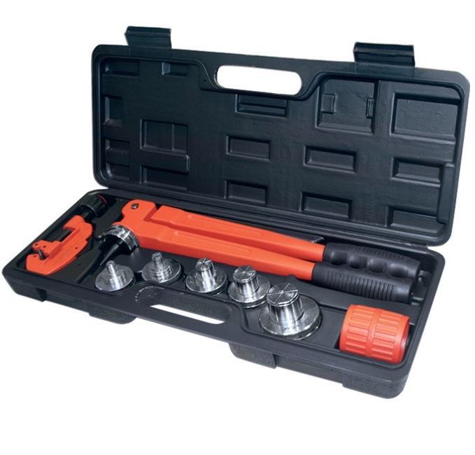 Trusa scule pentru expandat tevi cupru moale si aluminiu, DIM 12 - 22 mm - EgaMaster ( 68206 )