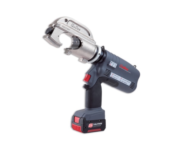Cleste electrohidraulic de sertizat cu acumulator 14,4 V - Kudos ( cod: LEC-32 )