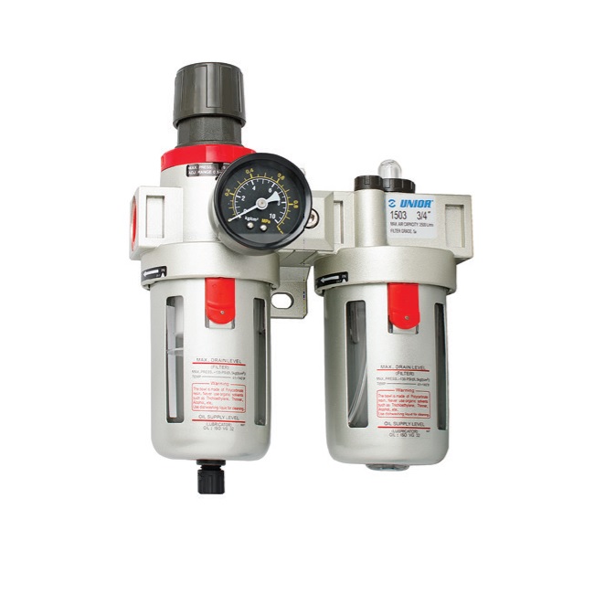 Filtru regulator si gresor pneumatic 3/4 inch – Unior ( 621473 )