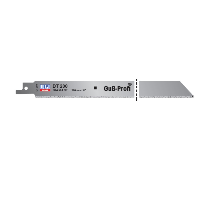 DT 200 Panza pentru fierastrau pentru constructii, DIM 200 x 19 x 1.05 mm - Wilpu ( 16920 00001 )