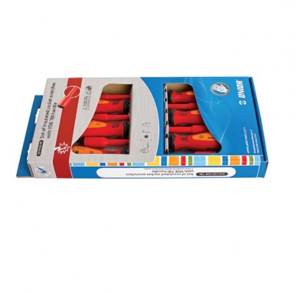 Set de surubelnite izolate cu cap tubular, DIM 5.5 - 13 / 6 piese - Unior ( 617050 )