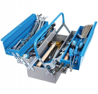 Trusa profesionala de scule pentru lacatusi TSL in cutie metalica / 80 piese – Unior ( 616645 )