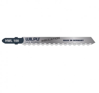 HWL 100 Panz pentru fierastrau, cauciuc si piele, DIM 100 x 9.7 x 1.27 mm - Wilpu ( 02850 00002 )