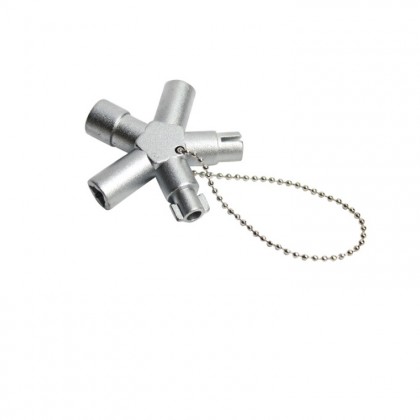 Cheie universala pentru panouri, DIM 65 x 65 x 17 mm - Absina ( AB-1009 )