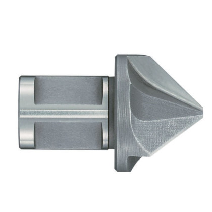 Tesitor cu 3 muchii 90 grade HSS, prindere Weldon, DIM 40 - Tivoly ( 10370314000 )