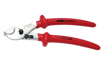 Foarfeca pentru cabluri izolata la 1000 V, L 230 mm - Unior ( 619198 )