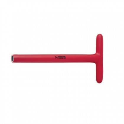 Cap cheie tubulara izolata la 1000 V cu maner in T, varianta lunga, DIM 14 mm - Unior ( 619153 )