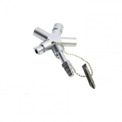 Cheie universala pentru panouri, DIM 65 x 65 x 17 mm - Absina ( AB-1005 )
