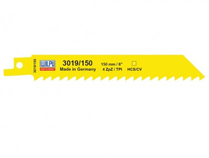 3019/150 Panza pentru fierastrau sabie pentru lemn, DIM 150 x 19 x 1.05 mm - Wilpu ( 12615 00005 )