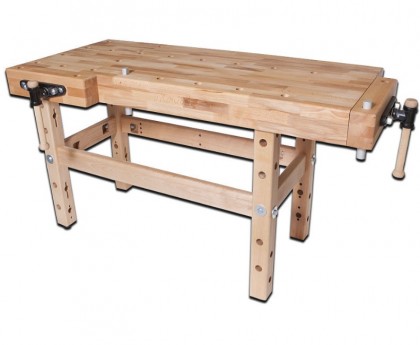 Tejghea de tamplarie profesionala, DIM 2150 x 790 x 850 mm – Pinie ( PROFI 2000 )