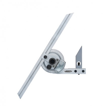 2372 Raportor universal cu lupa, Scala 0-360 grade – Insize ( 2372-360 )