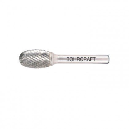 5120 Freza biax din carbura metalica - CMS ovala, Forma E, DIM 3 x 16 - Bohrcraft ( 51200300303 )