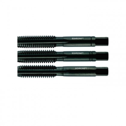 4110 Set 3 Tarozi pentru filetare manuala, pas normal, DIM M 3 - Bohrcraft ( 41101100300 )