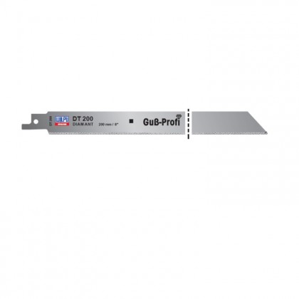 DT 200 Panza pentru fierastrau pentru constructii, DIM 200 x 19 x 1.05 mm - Wilpu ( 16920 00001 )