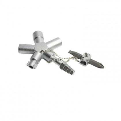 Cheie universala pentru panouri, DIM 65 x 65 x 17 mm - Absina ( AB-1006 )