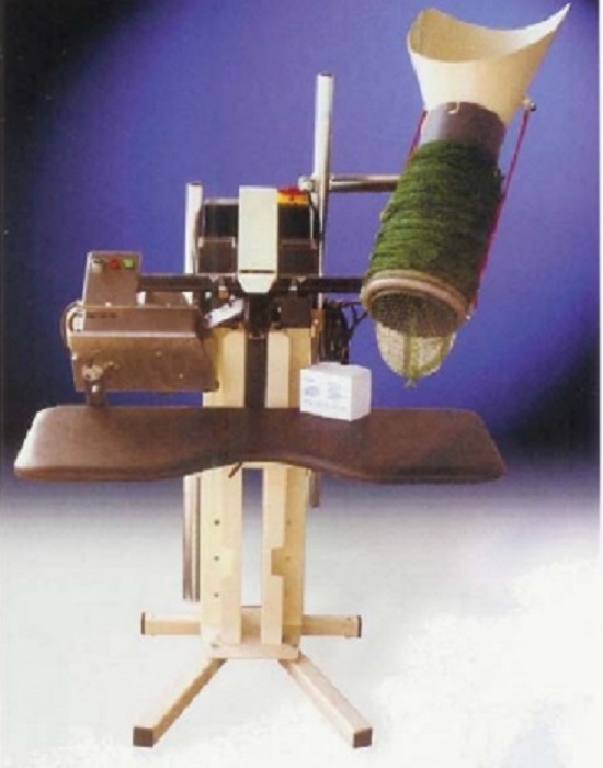 Masina ambalat fructe si legume-in plasa tubulara