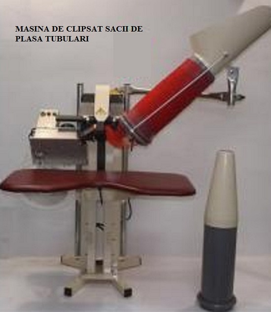 Masina ambalat fructe si legume-in plasa tubulara