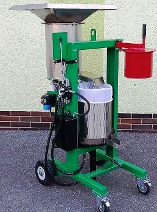 PRESA SI ZDROBITOR PENTRU SUC DE MERE, PERE, NECTARINE, MORCOVI, SFECLA- UTILAJ 2IN1