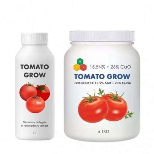 Tomato Grow: Biofertilizantul Perfect pentru Rodirea și Legarea Tomatelor în Agricultura Ecologică