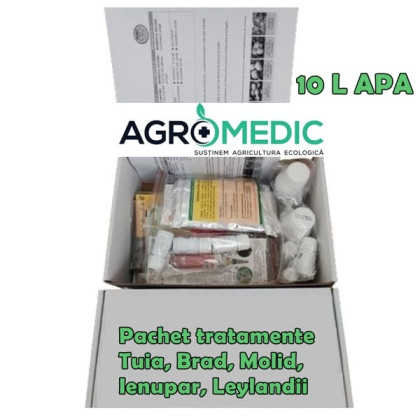Pachet tratamente Tuia, Brad, Molid, Leylandii, Ienupar. Pachet 5 tratamente