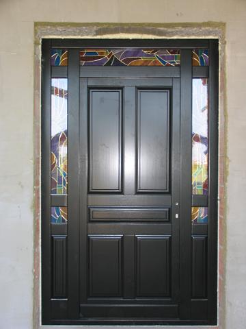 Usi exterior lemn stratificat