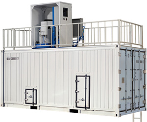 Generatoare container fulgi gheata