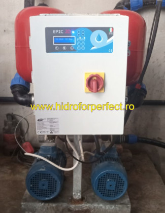 Montaj tablou automatizare 2 pompe trifazate EPIC 2D